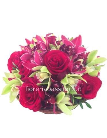 Composizione con rose
